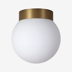 Stropní svítidlo Polaris S 200mm 4,9W 3000K mosaz LUCIS BS14.L1.200.74M DALI2