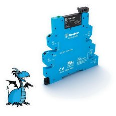 MasterBASIC, 1Z/2A/240V AC, 6V DC,Push-in,SSR FINDER 39.00.7.006.8240