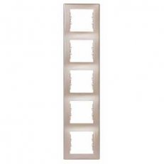 Sedna Rámeček pětinásobný vertikální, Titan SCHNEIDER SDN5801568