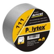 Instalační páska ANTICOR 111 Polytex 48mm x 25m stříbrná