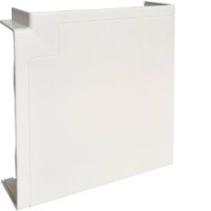 Plochý roh kanálu GBA/GBD 50x161, dopravní bílá TEHALIT GBD5016159016