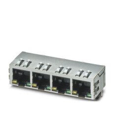 Modulární konektory desek plošných spojů RJ45 CUC-MP-J1ST-A/4R4LB-LED 1149616