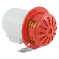 Motorová siréna CELERE 48V, ACDC, IP43, 408 dB, M12, světle šedá, 1 tón 42022