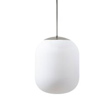 Závěsné LED svítidlo se skleněným stínidlem TANIA P2 HP 59W IP40 DALI 3K chrom