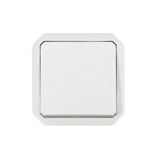 NOVÉ PLEXO IP55 KŘÍŽOVÝ PŘEPÍNAČ Č.7 BÍLÝ POUZE PŘÍSTROJ LEGRAND 069620L