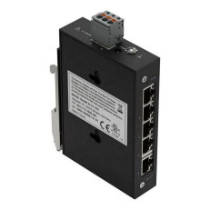 Průmyslový switch ECO, 5 portů 1000Base-T, Černá WAGO 852-1111/000-001