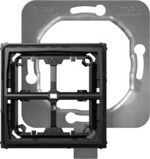 sada IP44 osv. Kolébkový spínač /tlač.+kol.tlač. System 55 GIRA 325500