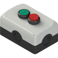 Vybavený box plast, Základna: černá, Šedá, IP67/IP69K PIZZATO ESAC32011