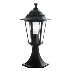Stojanové svítidlo LATERNA 4 SOCKEL matná černá 60W IP44 EGLO 22472
