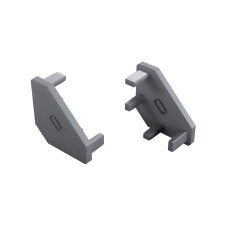 Koncovka profilu EC-PROFIL AJAR 2IN1 GRAY GREENLUX GXLP1522