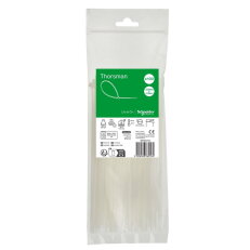 Stahovací páska, Thorsman, 200x3.6, čirá, balení 100 ks SCHNEIDER IMT46413