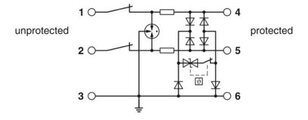 Svodič přepětí TTC-6-3-HF-M-12DC-UT-I PHOENIX CONTACT 2906721
