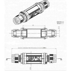 372602086 Cable connector, 5-pole, for c