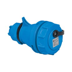 Spojovací zásuvka 1x16A/IP68, s bezpečnostní clonkou TP ELECTRIC 116-SG-68