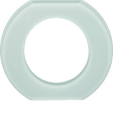 Rámeček skleněný, středový díl, Serie Glas, sklo, bílá HAGER WTD7172GWG