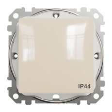 Sedna D/E Spínač jednopólový řazení 1 IP44, Béžová SCHNEIDER SDD212101