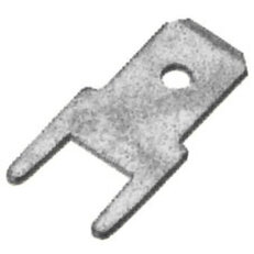 Letovací plochý kolík cínovaný 4,8x0,8mm LRC 48