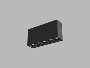 Stropní svítidlo LINEAR II ON 5, B DALI TW/PUSH TW 10W 2700K-4000K UGR černá
