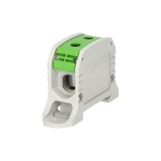 Svorka univerzální RKA 50 PE 150A 1pól. AL/CU zelená DIN/panel HORA ETEC 1006012