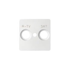 Kryt pro anténní zásuvky RTV-SAT, bílá KONTAKT SIMON 82097-30