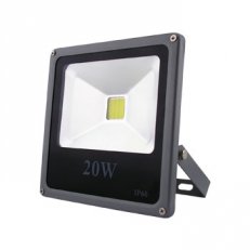 4731386 LED reflektor Slim COB 20W šedý, 3500K, teplá bílá COB20WW TD