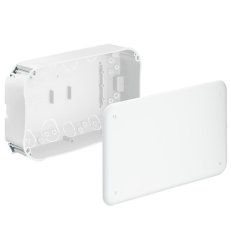 Krabice spojovací bezhalogen 240x140x72mm s víkem, do dutých stěn KAISER 9192-77