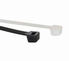 Stahovací pásek ZIP 7.6x380mm bílý