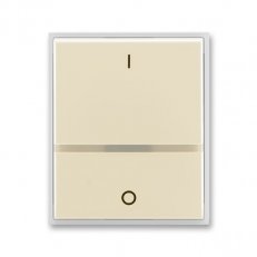 Kryt vypínače s průzor řaz 2S 3558E-A00655 21 slonová kost/led. bílá Element ABB