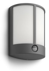 Venkovní nástěnné svítidlo Stock IR antracit 1x6W PHILIPS 164659316