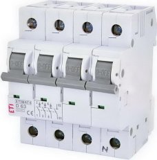 Jistič ETIMAT 6 3p+N D63 6kA ETI 002165522