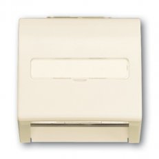 ABB 1753-0-0053 Kryt zásuvky komunikační, s popisovým polem (pro nosnou masku)