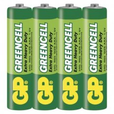 Zinková baterie GP Greencell AAA (R03) GP BATTERIES B12104