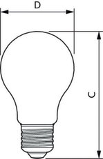 LED žárovka PHILIPS MASTER LEDBulb DT 5.9-60W E27 927 A60 FR G