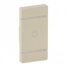 VALENA LIFE KRYT PRO MYHOME_UP SYMBOL SVÉTLO 1MODULOVÝ BÉŽOVÝ PRAVÝ LEGRAND