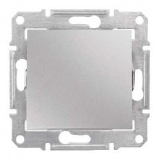 Sedna Spínač jednopólový, řazení 1, Aluminium SCHNEIDER SDN0100160