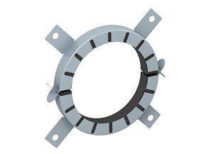 OBO TCX-125 Manžeta trubky pro hořlavou trubku o125mm šedá