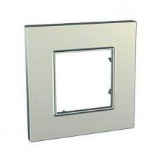 Unica Quadro Krycí rámeček jednonásobný, Titanium SCHNEIDER MGU6.702.57