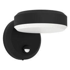 Nástěnné svítidlo FORNACI LED SENSOR černá/bílá 8,7W IP44 EGLO 900674