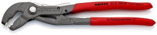 KNIPEX Kleště na sponky s pružicími pásy se zajišťovací západkou 250 mm