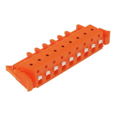 Pružinová svorka CAGE CLAMP oranžová 2,5mm2 9pól. oranžová WAGO 2231-709/037-000