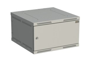 Rozvaděč nástěnný SENSA 6U 600mm, dveře plech, RAL 7035 SOLARIX 83000280