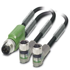 SAC-3P-M12Y/2X 5,0-PUR/M8FR-2L Kabel senzoru/aktoru 1683523