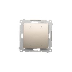 Ovladač žaluziový elektronický dvojnásobny, 6A, krémováová DEZ2.01/41
