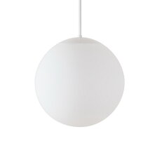 Závěsné LED svítidlo se skleněným stínidlem OSMONT ADRIA P3 HP 52W IP40 3K bílá