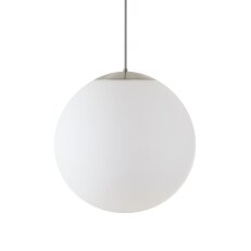 Závěsné LED svítidlo se skleněným stínidlem ADRIA P4 HP 59W IP40 DALI 3K nerez
