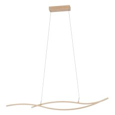Závěsné svítidlo GRISOLIA LED dřevo/bílá 20W IP20 EGLO 901212