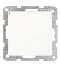 SCHUKO s bezpečnostní clonkou a klapkou, bílá SCHRACK EV101306--