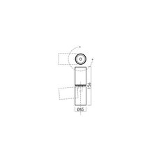 XPIPE ADJ. SURF. PROJ. 1x8W 220-240V AC