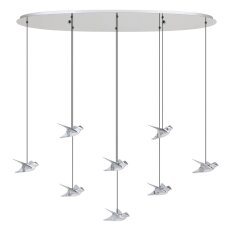 Závěsné svítidlo PARATEBUENO 1 LED chrom 33,6W EGLO 390401