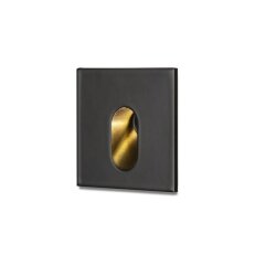 MEMPHIS SQ zápustná do stěny černá 230V LED 3W 60° 3000K RENDL R13955